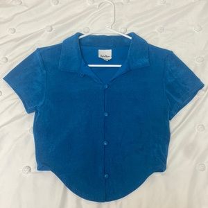 Sky to Moon blue top